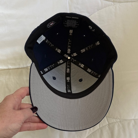 New Era Navy Fitted White Sox Cap - Picture 4 of 9